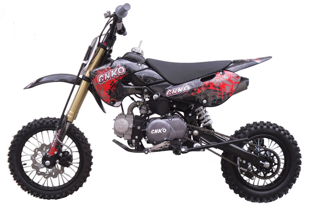 Aufkleber, Dekor Schwarz Rot für Dirt Bike,Pit Bike CNKO-125, XB - Cenkoo  Bike