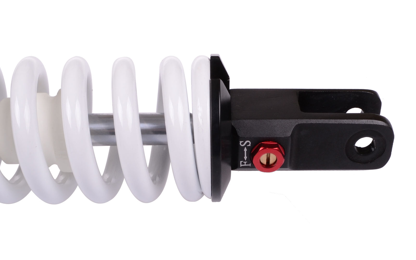 Federbein Stoßdämpfer 420mm mit Zug und Druckstufen Einstellung